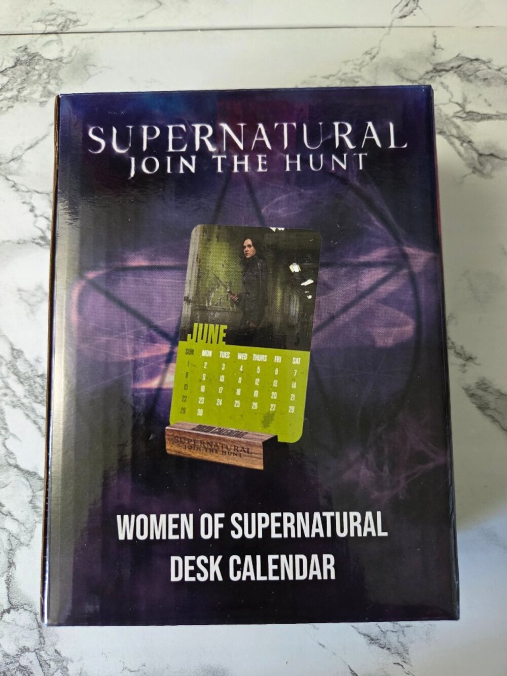 Culturefly Supernatural Women Of Supernatural Wooden Desk 2025 Calendar